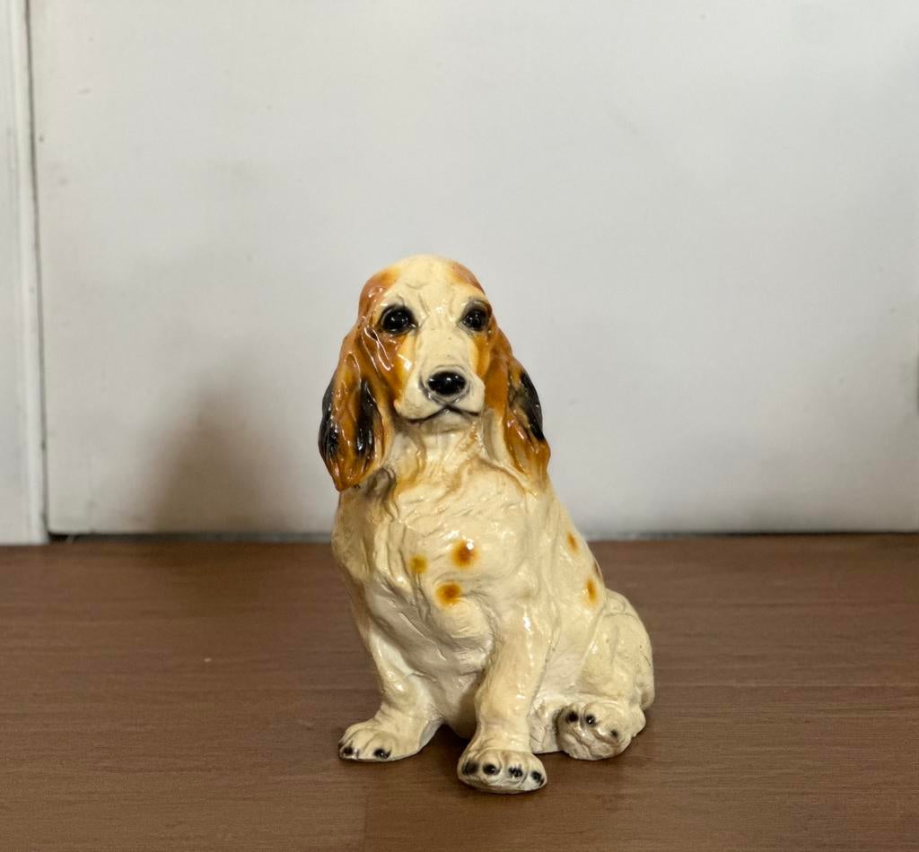 Vintage Ceramic Cocker Spaniël, Ophalen