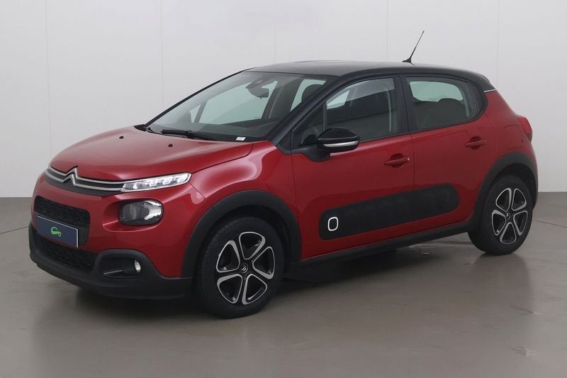 Citroen C3 1.2i puretech shine s&s 83, Rouge, Euro 6, Entreprise, 1055 kg