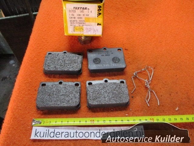 Remblokken voorzijde Mitsubishi Galant III Celeste Toyota Co, Neuf, Toyota, -, -