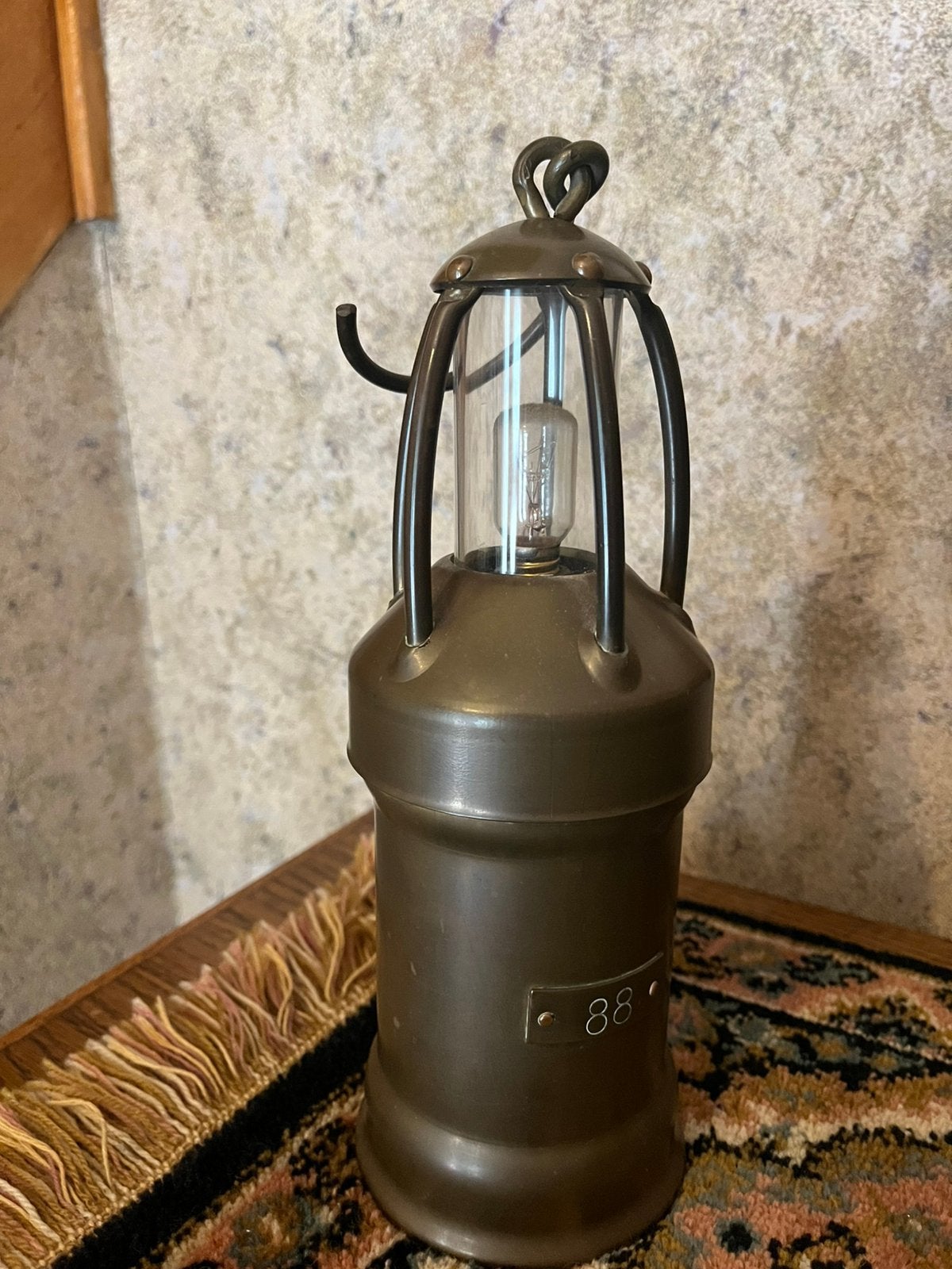 Vintage metalen lantaarn, Ophalen