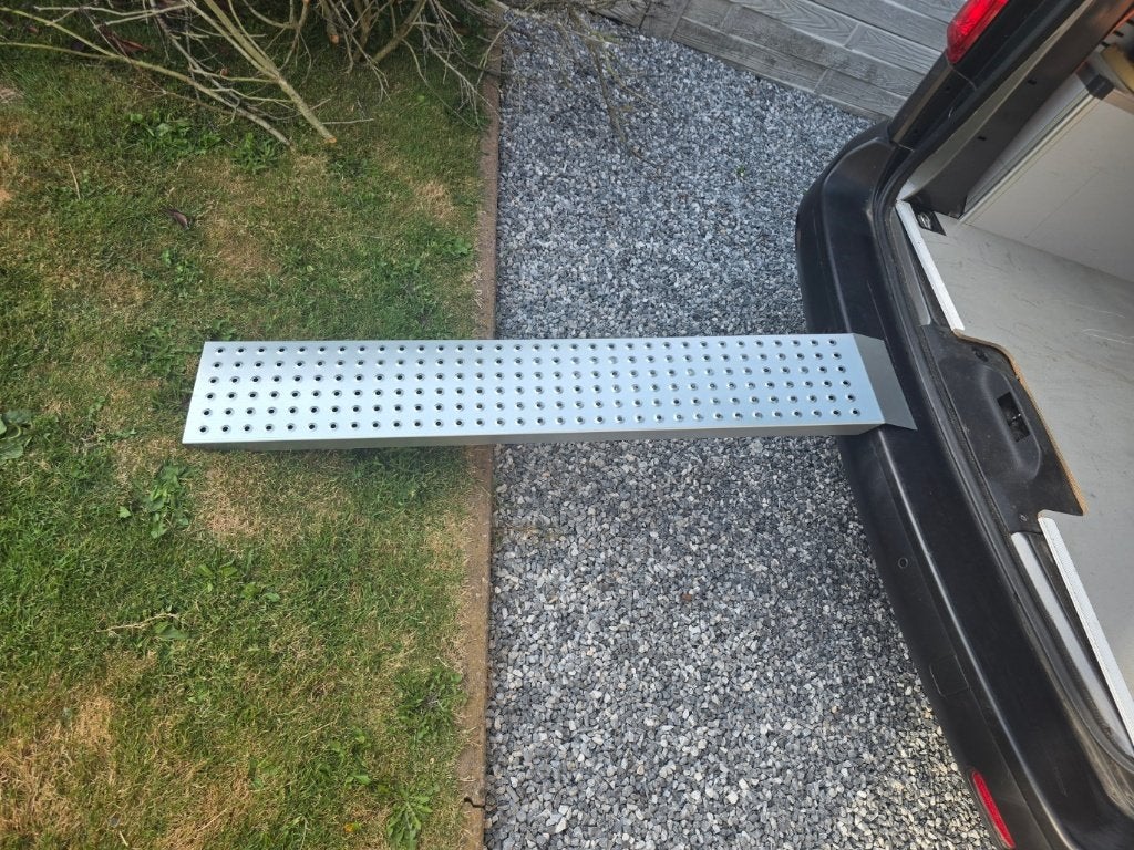 oprijplaat 1 x 135 cm, Auto diversen, Aanhangwagen-onderdelen, Ophalen, Nieuw