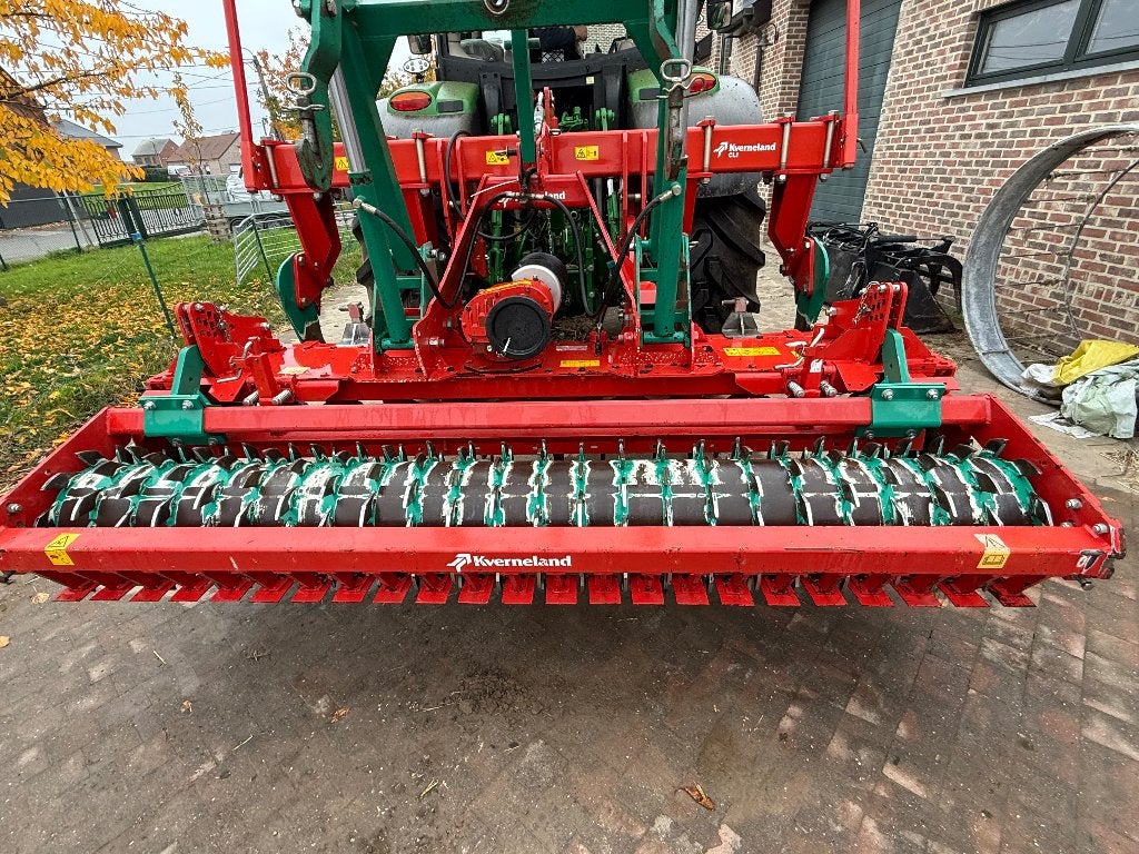 Kverneland Voorzetwoeler-Rotoreg-Zaaimachine, Ophalen, Akkerbouw, Zaaien, Planten of Poten