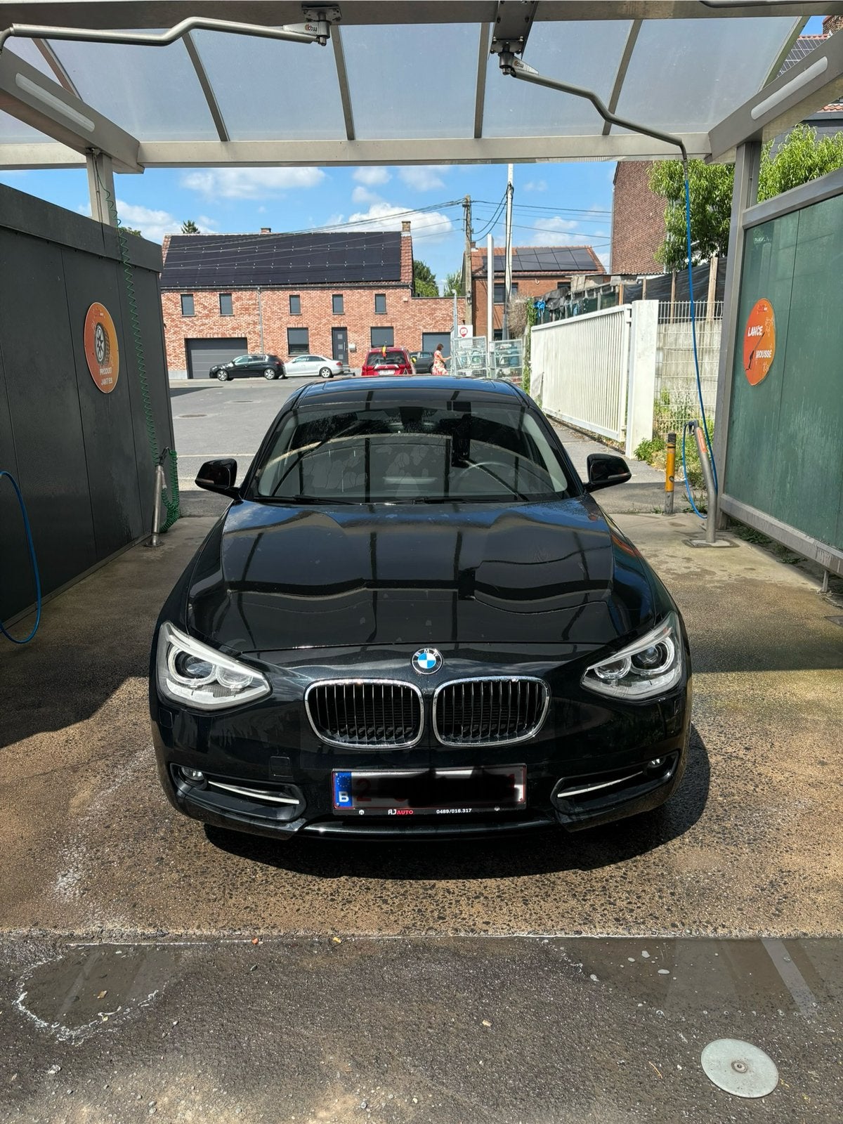 BMW 116i Pack M (Sport), Auto's, 1 Reeks, Overige bekleding, Zwart, 5 deurs