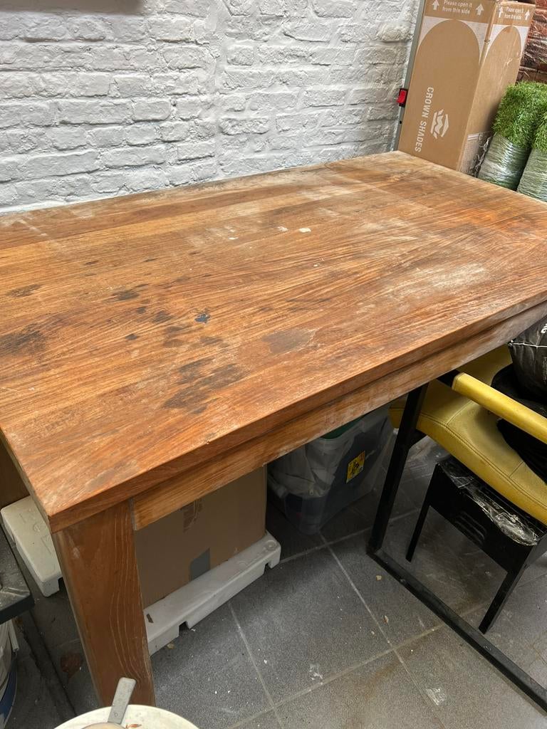 tafel met 6 stoelen, Ophalen, Gebruikt