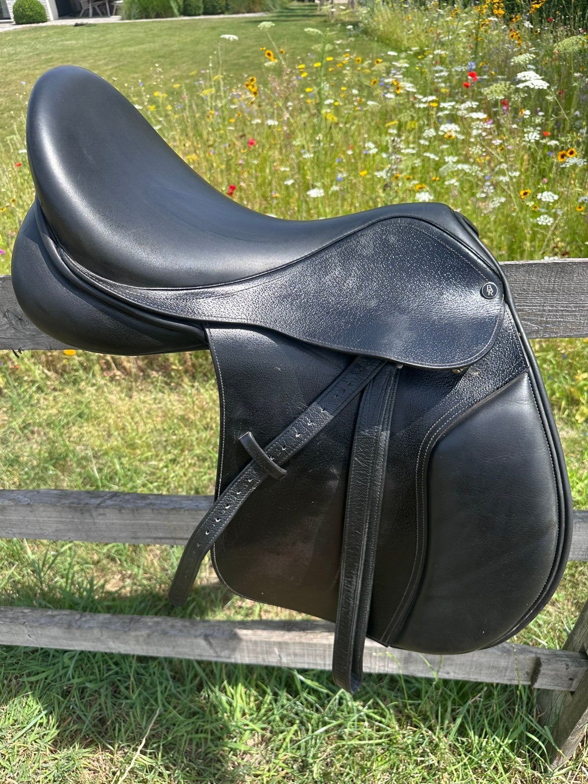 paarden zadel met verstelbare boom, Dieren en Toebehoren, Ophalen, L (17.5 inch), Gebruikt, Overige merken