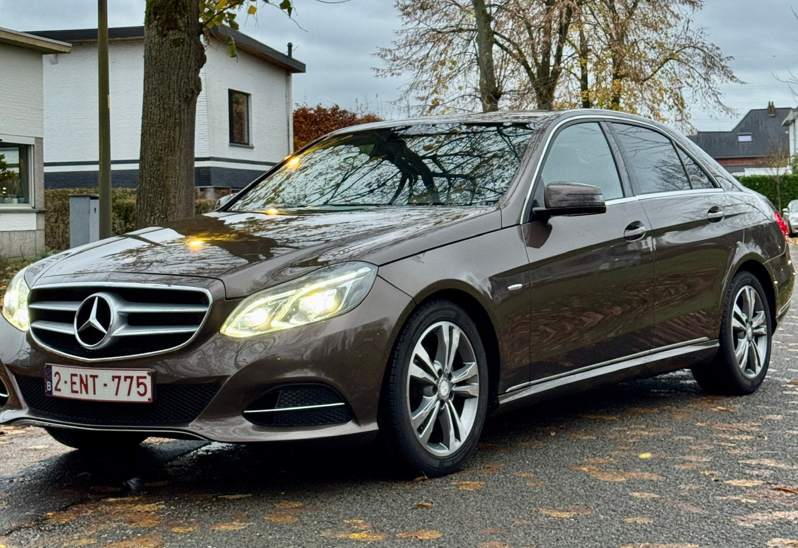 Mercedes E200 CDI E-Edition Bluetec Euro 6 Navi Xenon, Euro 6, 4 cilinders, Bruin, 5 deurs