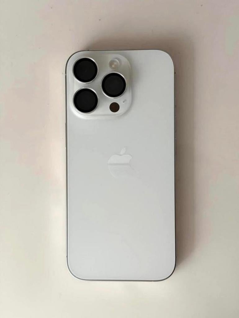 Iphone 16 pro, 128 GB, Wit, 88 %, Zo goed als nieuw