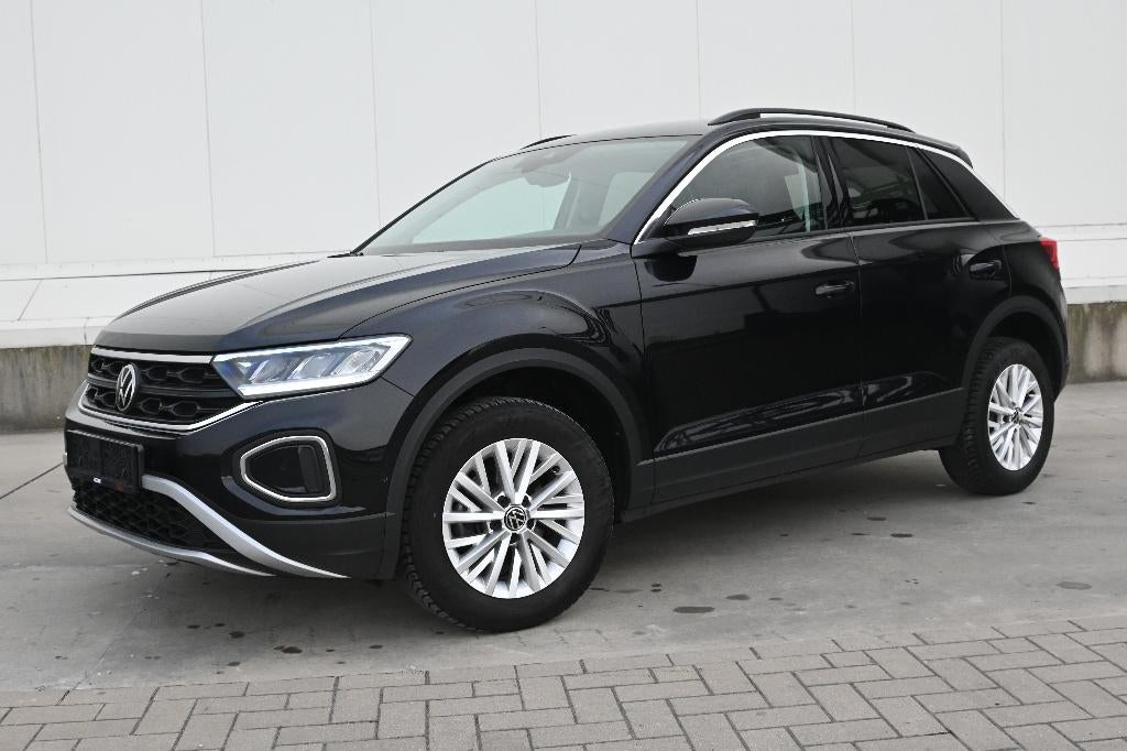 Volkswagen T-roc Life / 1.0TSI / 116PK / 2024 / garantie, Auto's, Volkswagen, Voorwielaandrijving, Stof, Zwart, Bedrijf