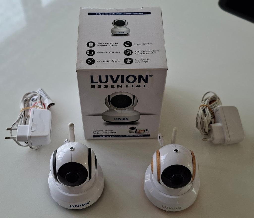 Luvion Essential - 2 losse babycamera's, Kinderen en Baby's, Babyfoons, Ophalen, Zo goed als nieuw, Minder dan 100 meter, Camera