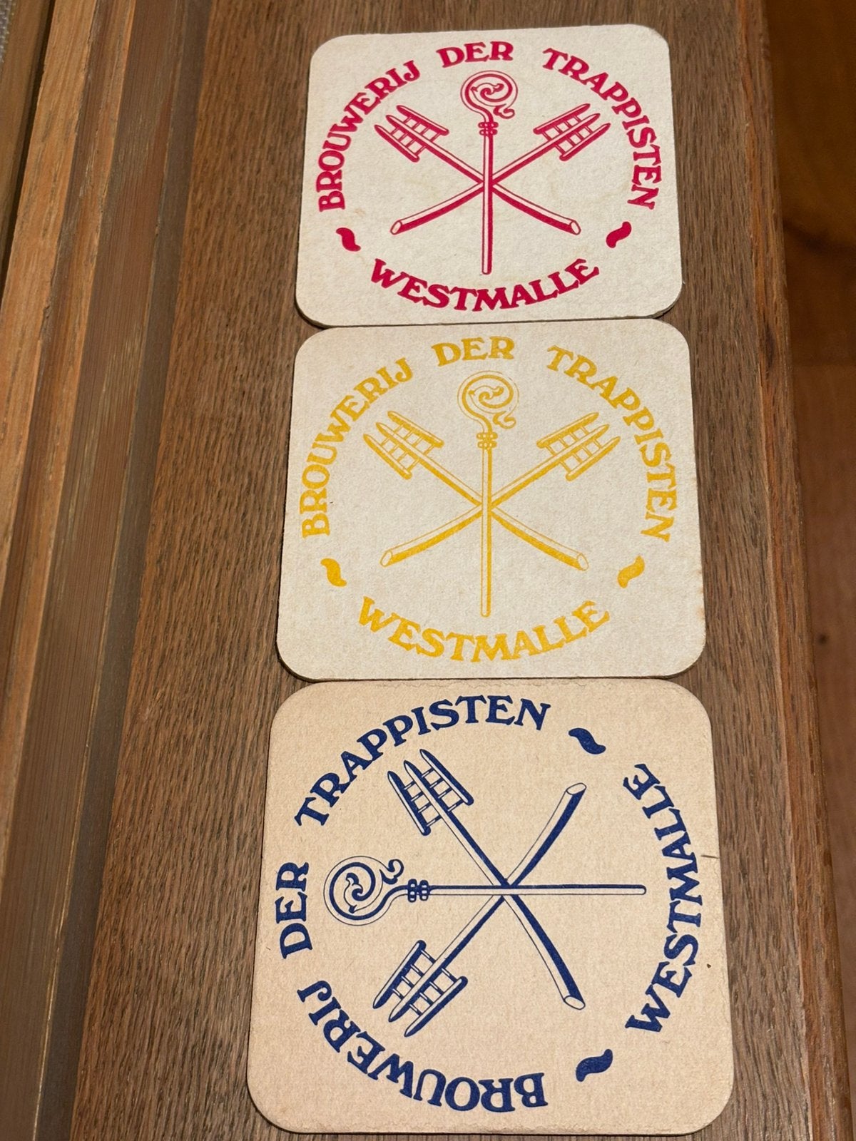 Bierviltjes WestMalle, Verzamelen, Ophalen of Verzenden, Zo goed als nieuw, Viltje(s), Overige merken