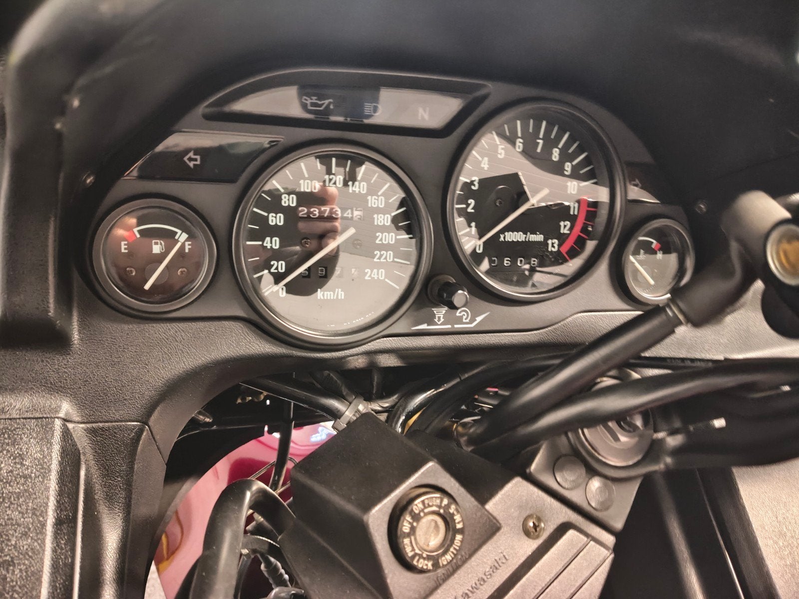 Kawasaki 1000 gtr, Enlèvement