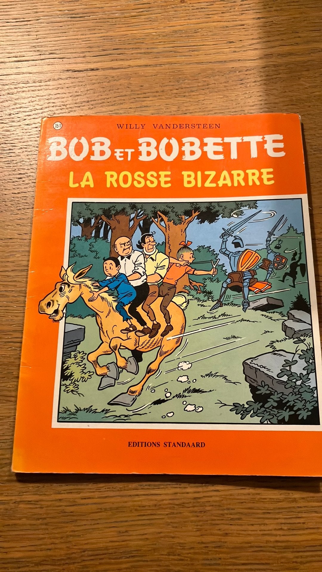 Bob et bobette la rosse bizarre, Eén stripboek, Ophalen, Gelezen