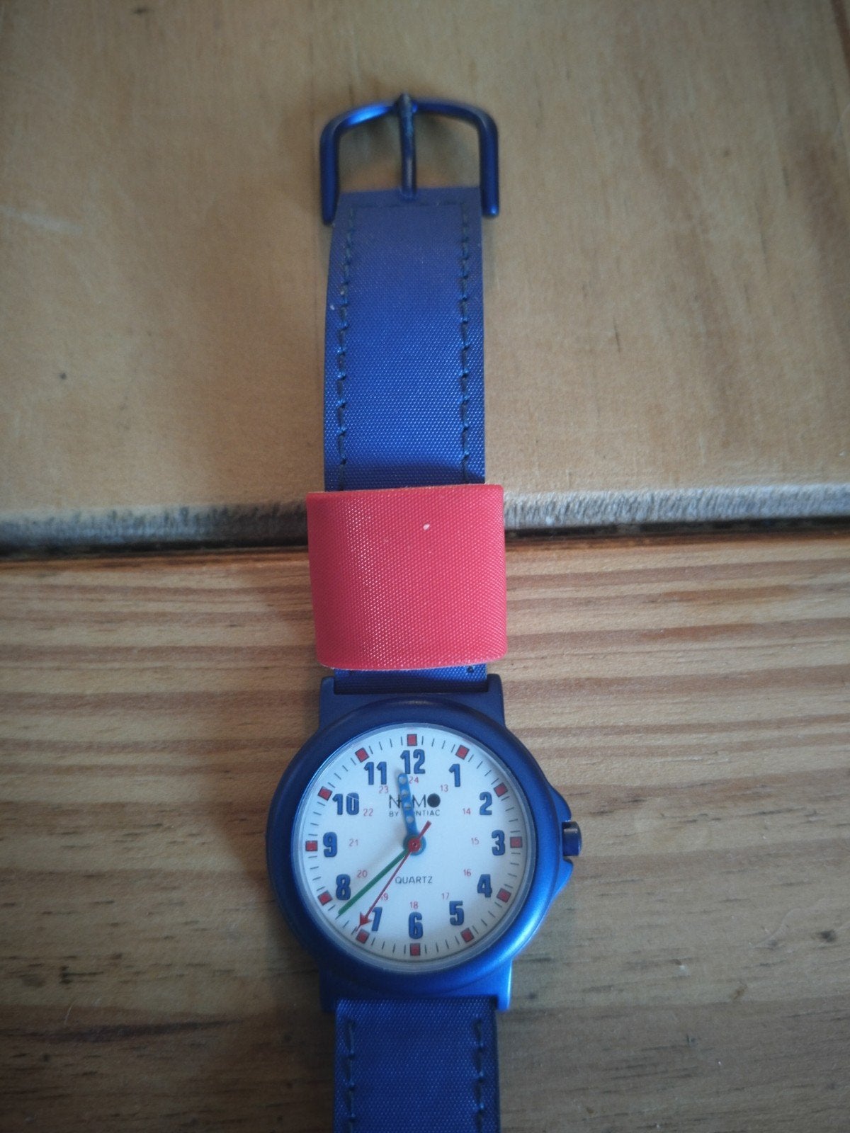 Vintage "NEMO by Pontiac" Kinderhorloge - Jaren 90, Ophalen, Blauw