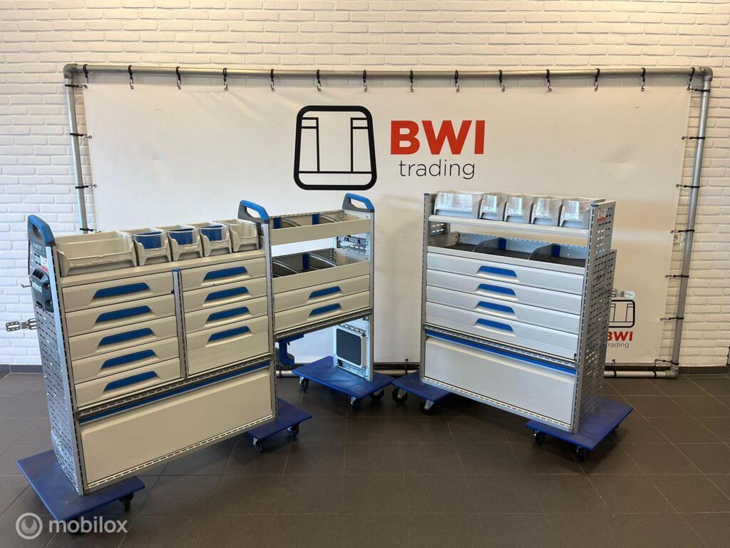 Sortimo set bedrijfswageninrichting L+R complete inrichting, Ophalen of Verzenden