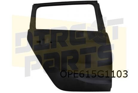 Opel Zafira C Tourer (12/11-9/16-) Achterportier Links (te s, -, Deur, -, Opel