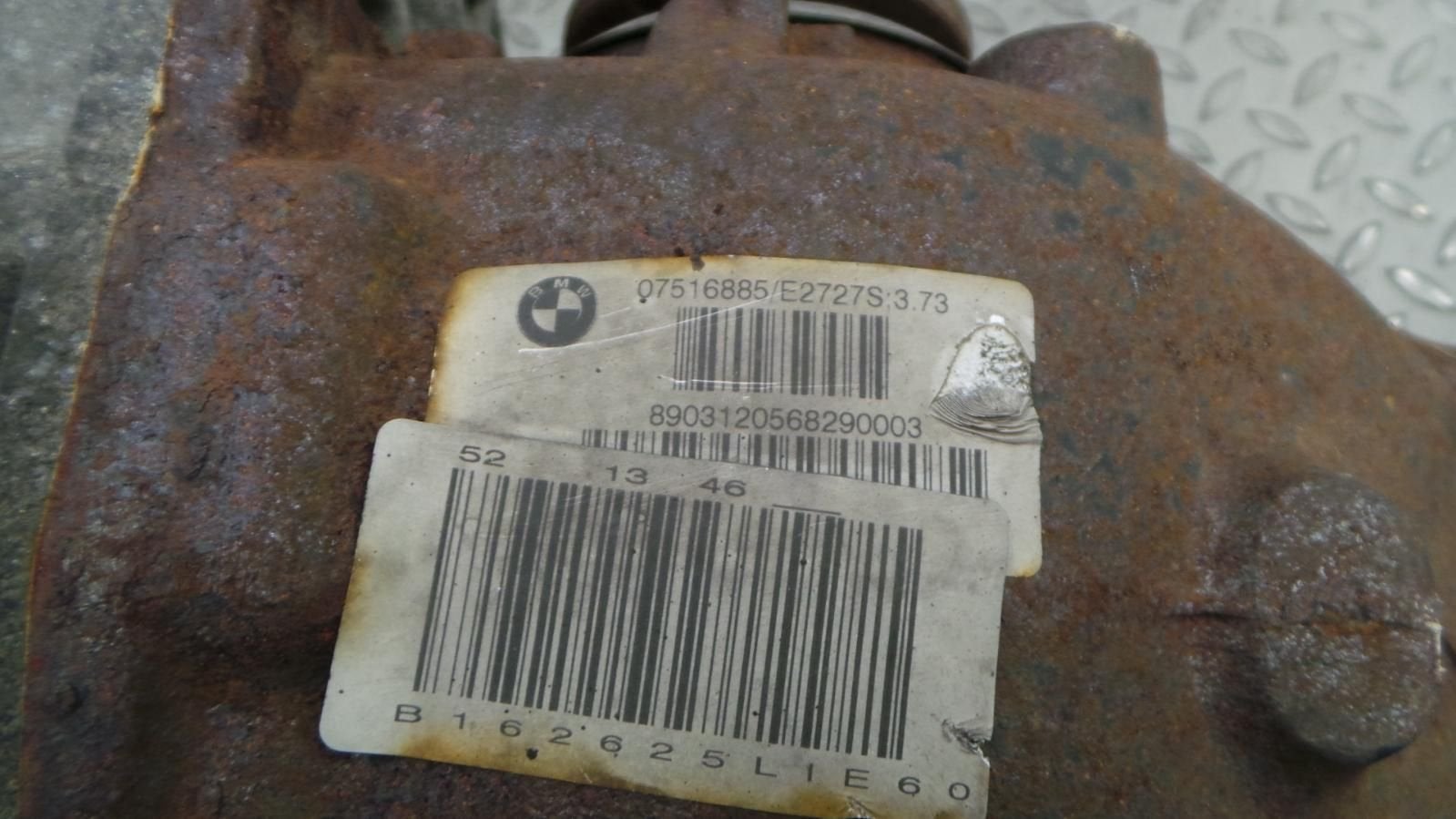 BMW 5 SERIES DIFFERENTIEEL / CARDAN 07516885 2006, Ophalen of Verzenden, Gebruikt, ARN erkend