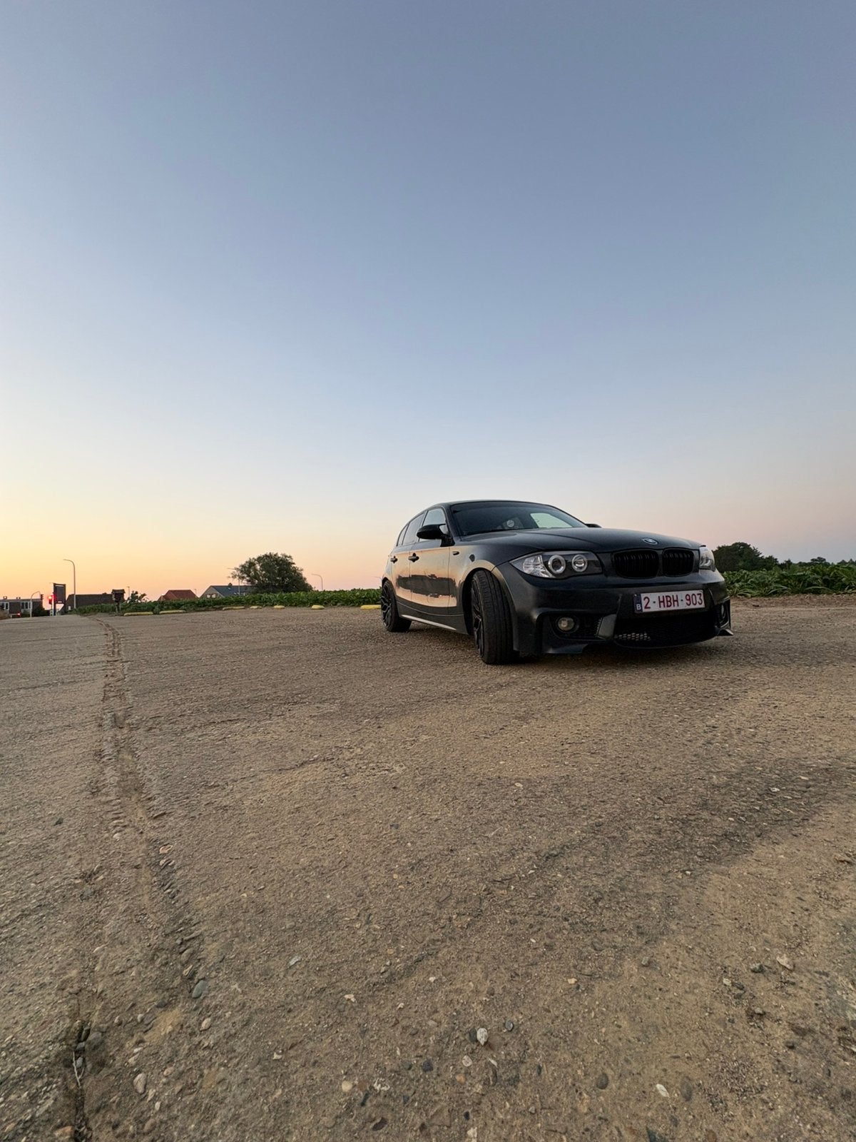 Bmw e87 1reeks 116i, Auto's, Zwart, Bedrijf, Handgeschakeld, 5 deurs