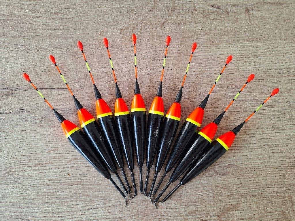 10 x lichtgevende dobbers & 29 x batterijen., Ophalen of Verzenden
