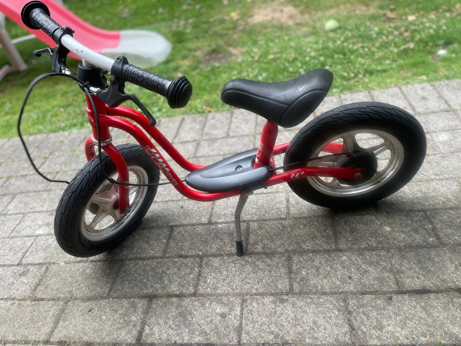 Loopfiets, Ophalen, Zo goed als nieuw