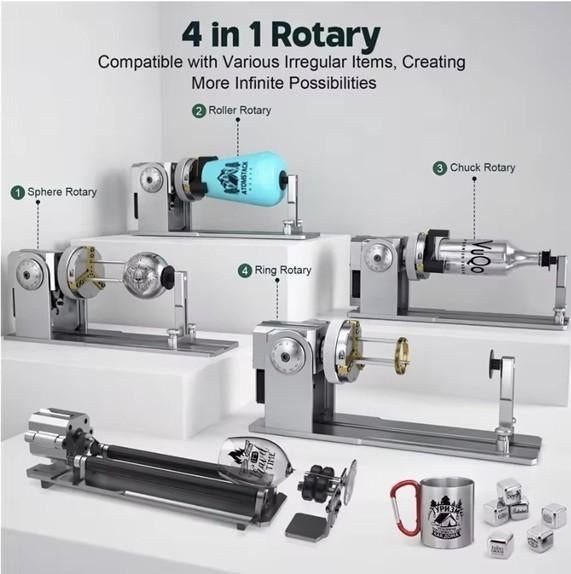 Atomstack R1 Pro Rotary, Ophalen, Zo goed als nieuw