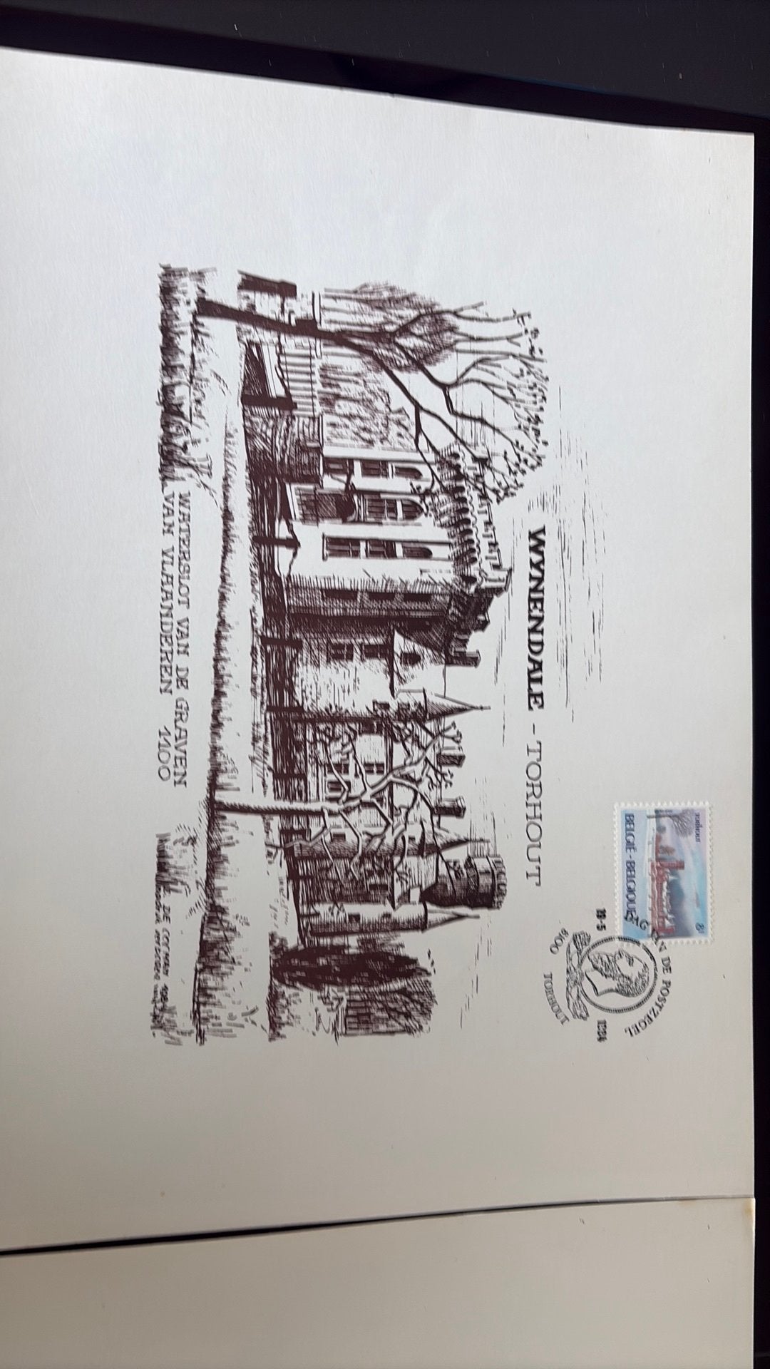 Waterslot  van de graven van vlaanderen 1100, Ophalen