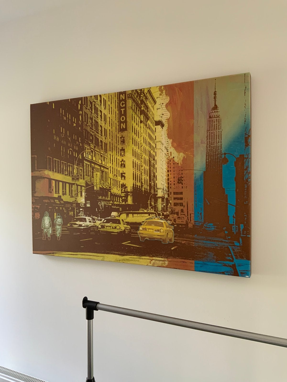 Grote mooie canvas New York, Ophalen