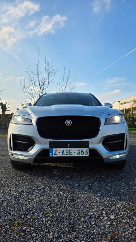 JAGUAR F PACE AUTOMATIQUE. 2.0 DIESEL.BJ 2018, Autos, Jaguar, Cuir, Cruise Control, Euro 6, Entreprise