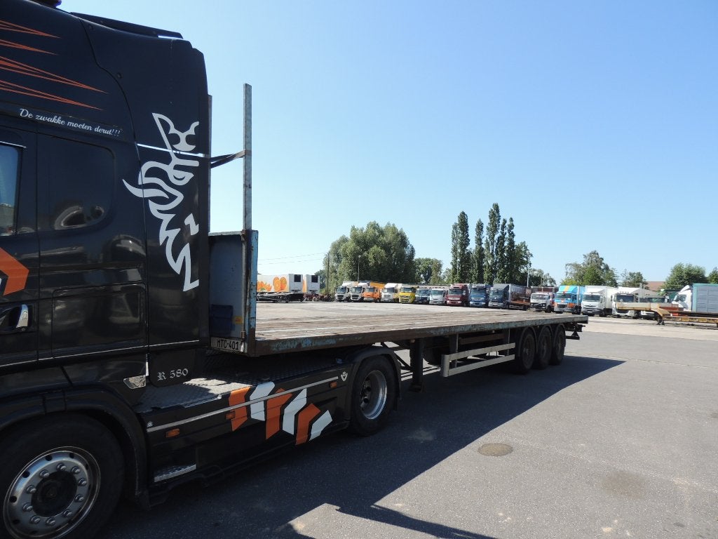 pacton platte oplegger 2006, Autos, Camions, Achat, Entreprise, Remorques et Semi-remorques, ABS