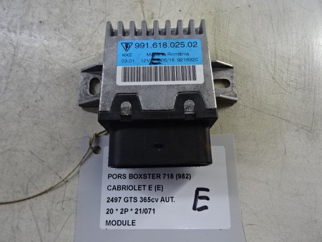 COMPUTER Porsche 718 Boxster (982) (01-2016/-) (99161802502), Gebruikt, Porsche