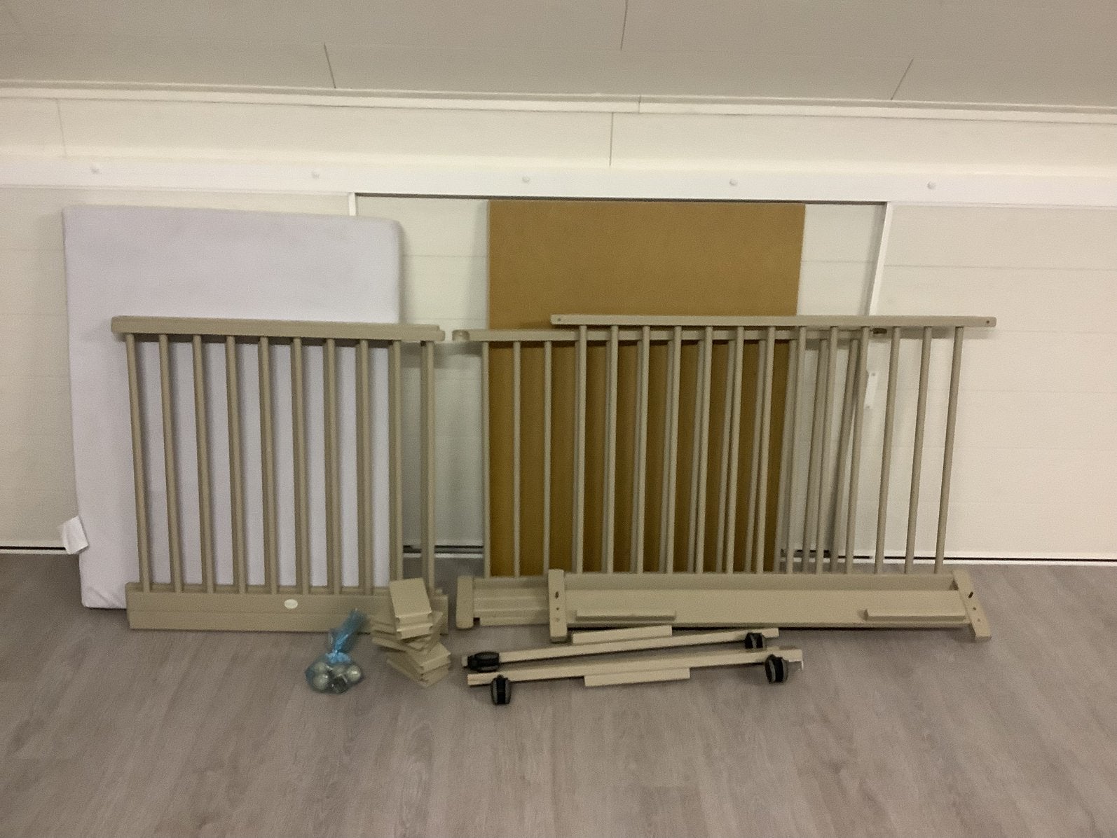 Babypark Perciles met matras ️ENKEL OPHALEN ️, Ophalen, Gebruikt, Rechthoekig, In hoogte verstelbaar