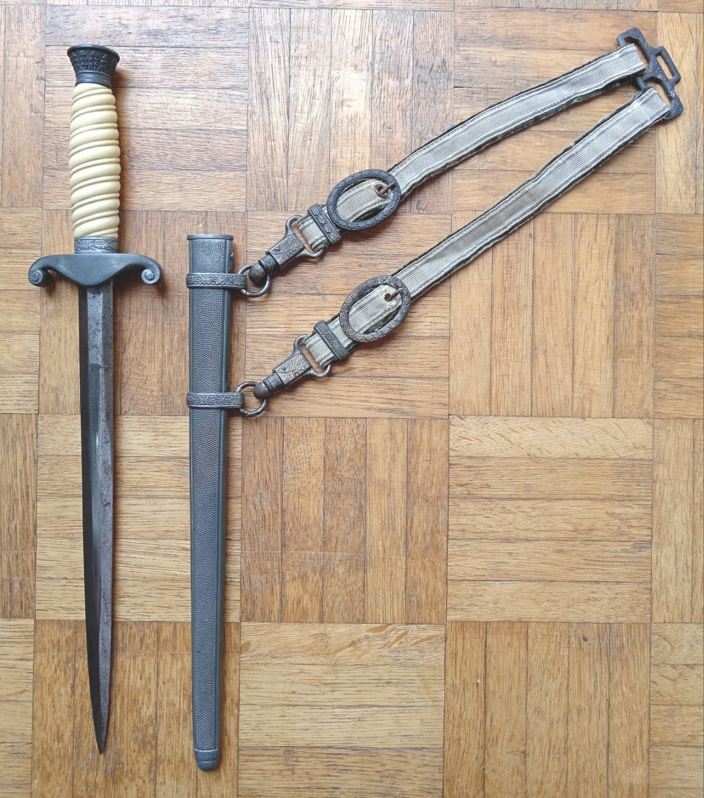 Historisch verzamelobject Duitse Wehrmacht officier WKC, Verzamelen, Ophalen of Verzenden, Landmacht, Mes of Dolk