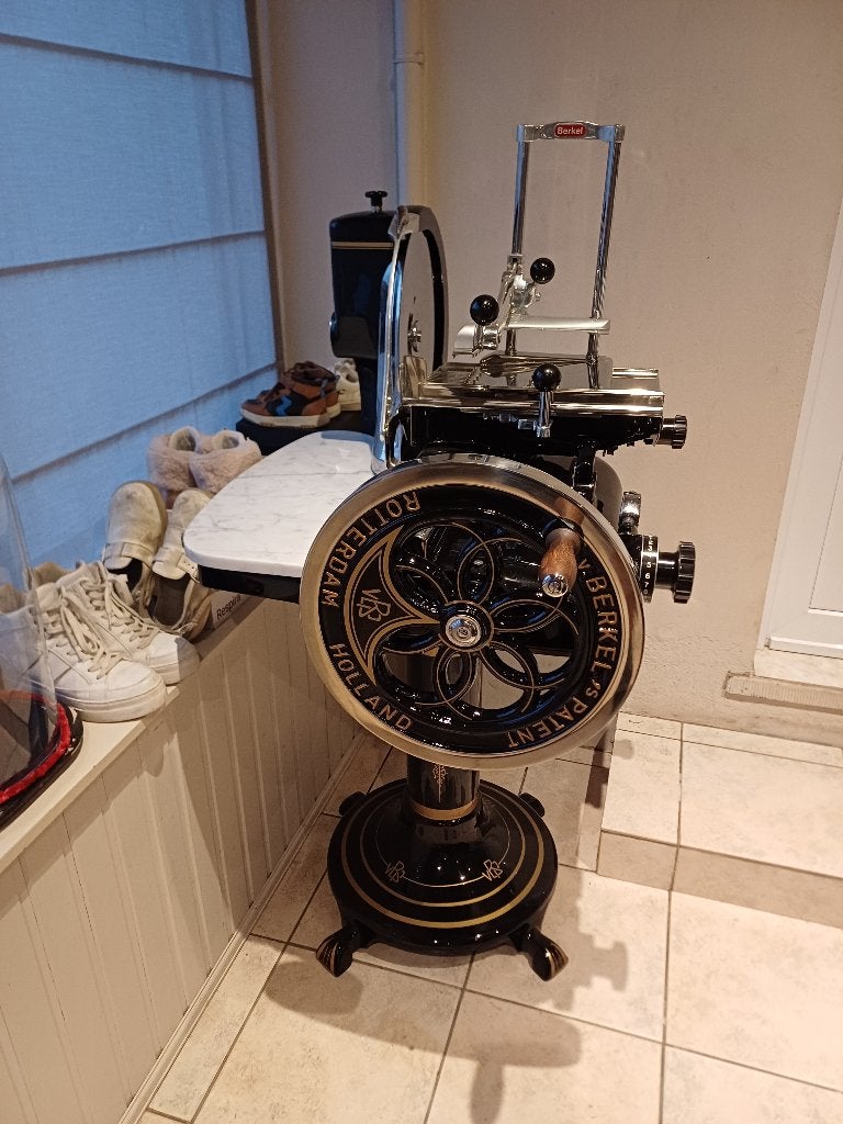 Berkel snijmachine Gerestaureerd, Ophalen
