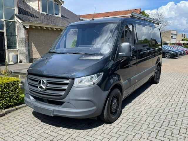 Mercedes-Benz Sprinter 315 CDI LANG AUT CAMERA KLIMA, Auto's, Gebruikt, 110 kW, Zwart, Mercedes-Benz