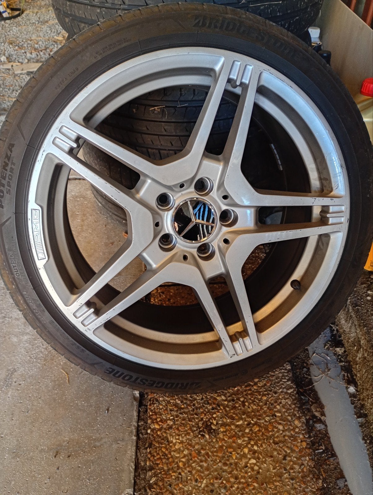 Jantes AMG 5x112, Enlèvement, Pneu(s)