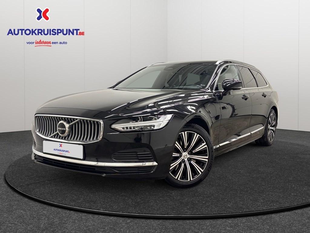 Volvo V90 2.0 T6 Recharge 341PK Geartronic Inscription Expr, Auto's, Volvo, Automaat, V90, Zwart, Zwart