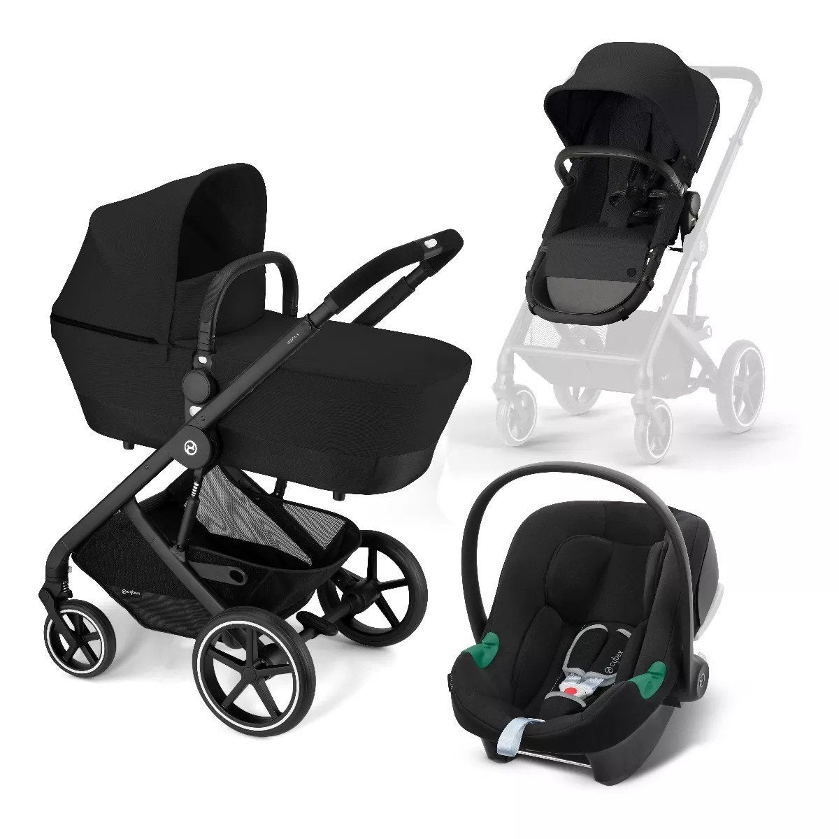 Cybex Balios S 3-in-1 Kinderwagen – NIEUWE reiswieg!, Enfants & Bébés, Poussettes & Combinaisons, Enlèvement, Poussette