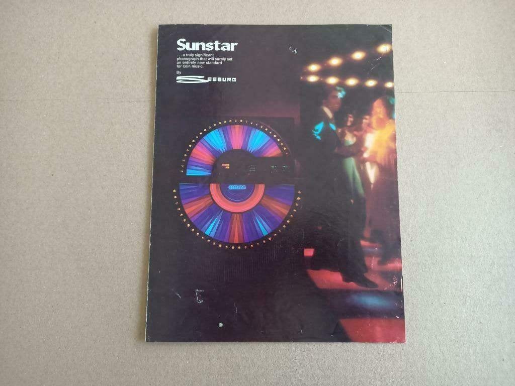 Folder: Seeburg Sunstar / STD3 (1976) jukebox, Verzamelen, Verzenden, Seeburg