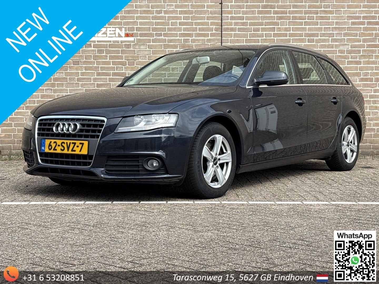 Audi A4 Avant 1.8 TFSI Pro Line Business | Automaat | Climat, Automaat, 174 g/km, Zwart, Blauw