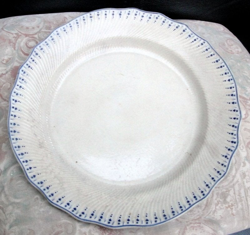 PLAT FAIENCE de TOURNAI "MILLE COTE"., Enlèvement