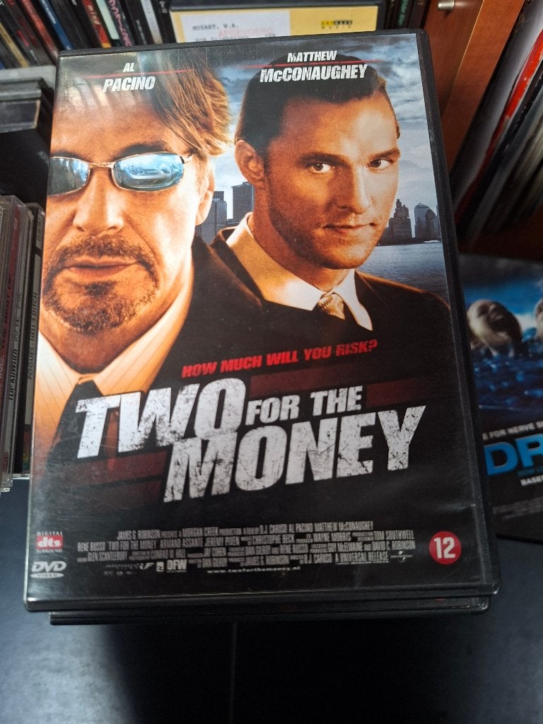 dvd - al pacino - two for the money, CD & DVD, Suppléments, Enlèvement ou Envoi, Anglais, Thriller d'action