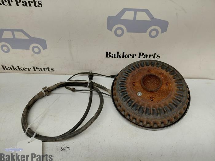 Tambour de frein arrière d'un Dacia Sandero, Dacia, -, -, 3 mois de garantie