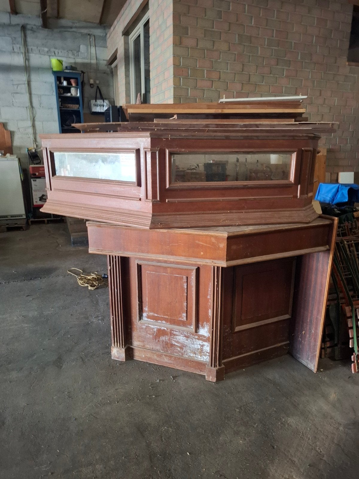 vintage toog met alle delen, ideaal voor man cave, Enlèvement