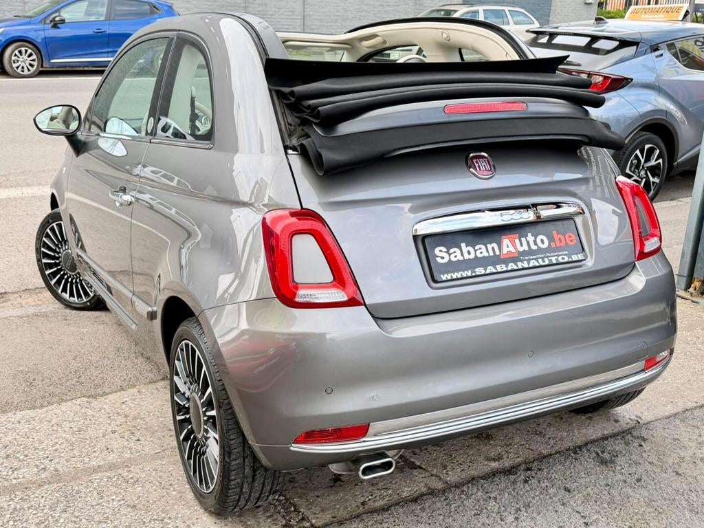 Fiat 500 CABRIOLET 1.2 Essence 11/2019, Autos, Argent ou Gris, Achat, Entreprise, Cabriolet
