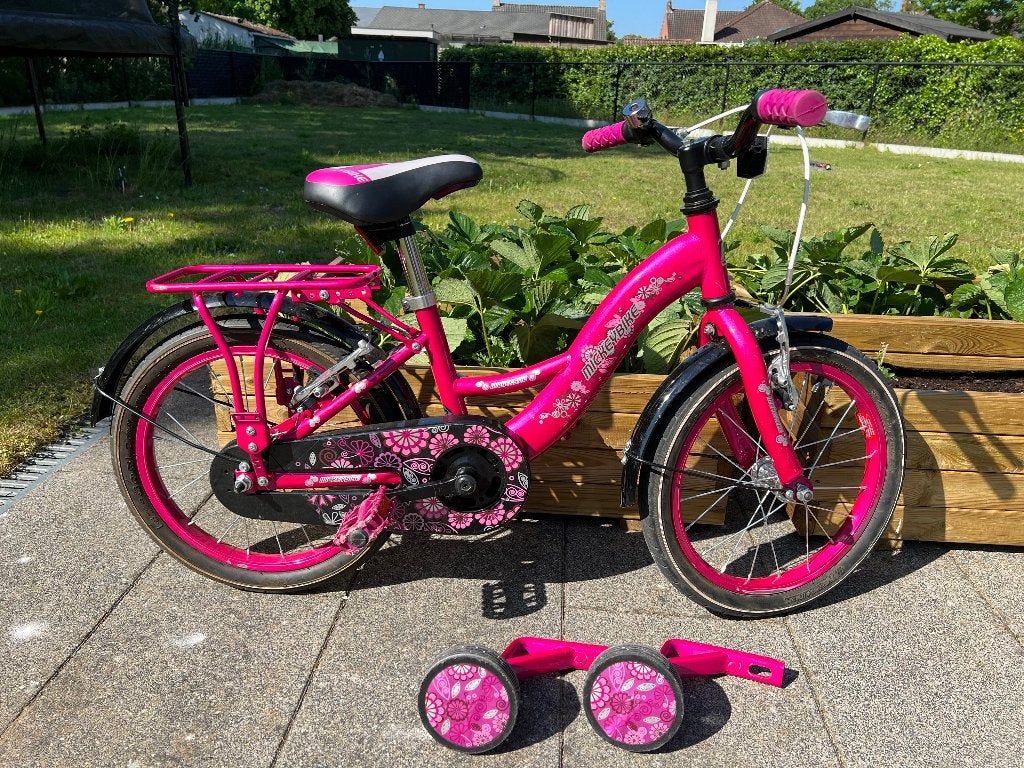 Meisjesfiets 16 inch, Fietsen en Brommers, Ophalen, Gebruikt, 16 inch, Mickey bike