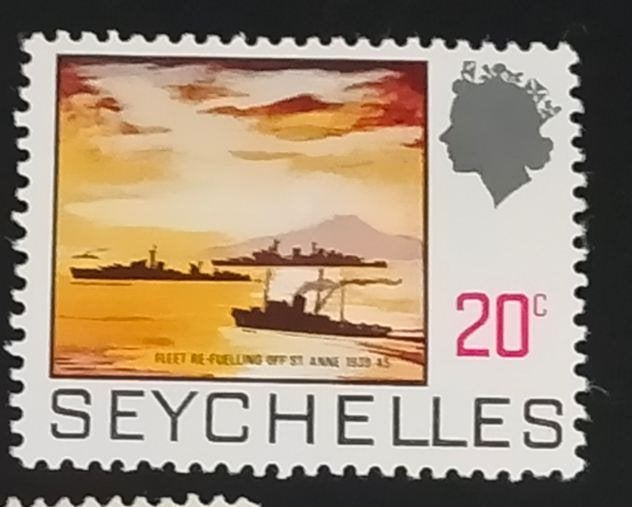 Seychelles 1969 - La flotte britannique à Mahé **, Timbres & Monnaies, Timbres | Afrique, Envoi, Autres pays, Non oblitéré