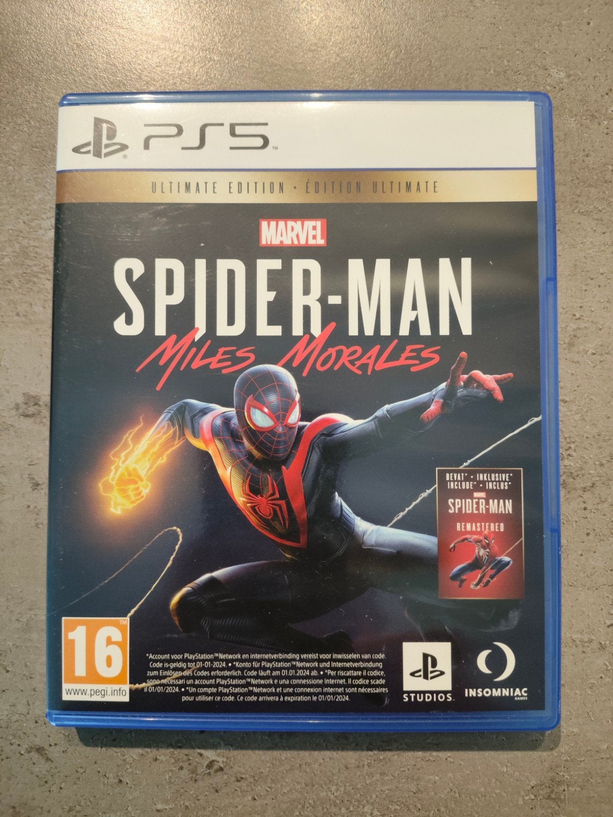 Marvel's Spider-Man : Miles Morales, 1 joueur, Aventure et Action, Comme neuf, À partir de 16 ans