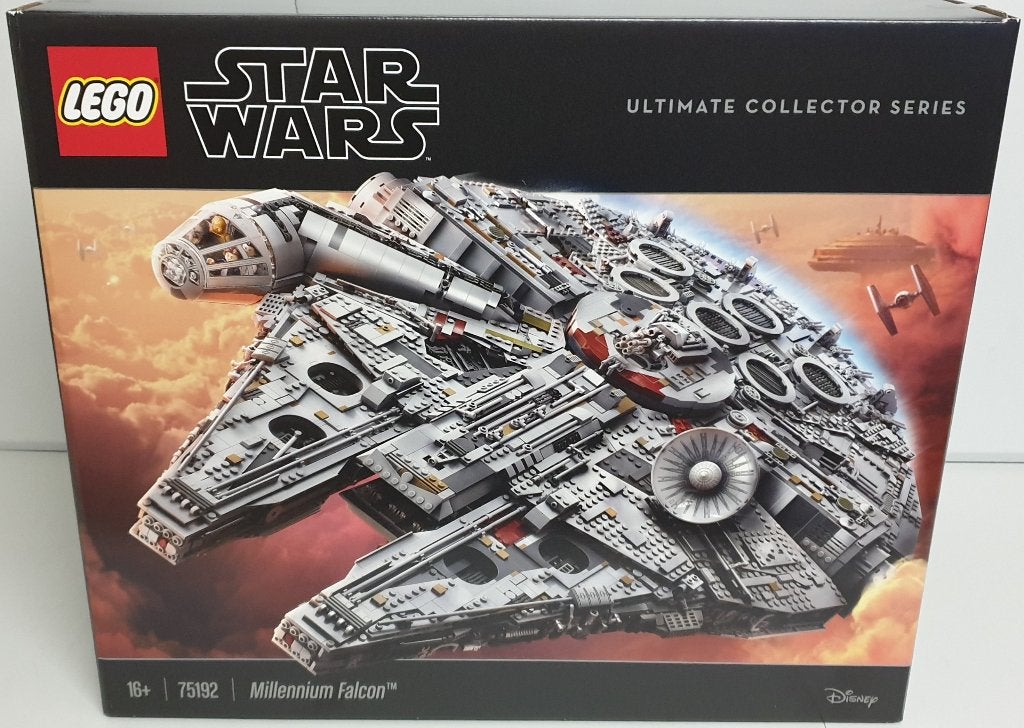 LEGO 75192 UCS Millennium Falcon – Verhuur, Star Wars, Lego, Ophalen of Verzenden, Complete set