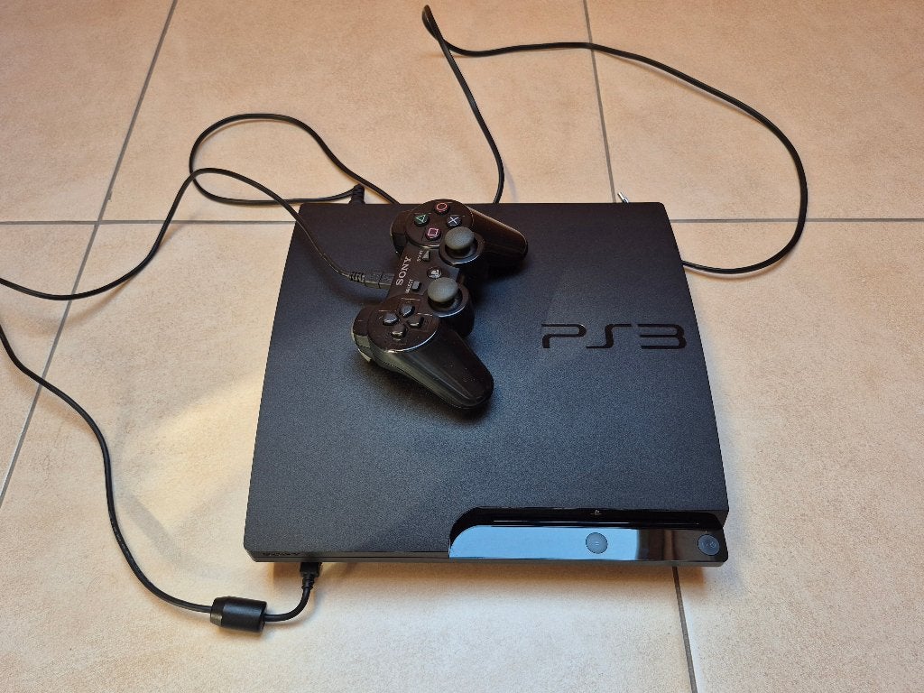 PS3 MET 1 CONTROLER EN 22 GAMES, Games en Spelcomputers, Ophalen, 320 GB, Met 1 controller, Slim