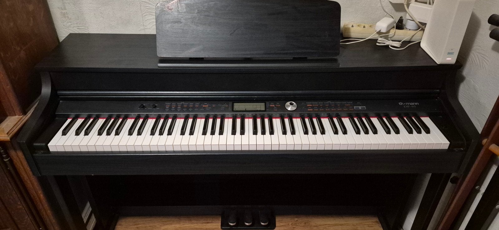 Thomann dp-95 piano, Muziek en Instrumenten, Zo goed als nieuw, Zwart, Piano, Digitaal