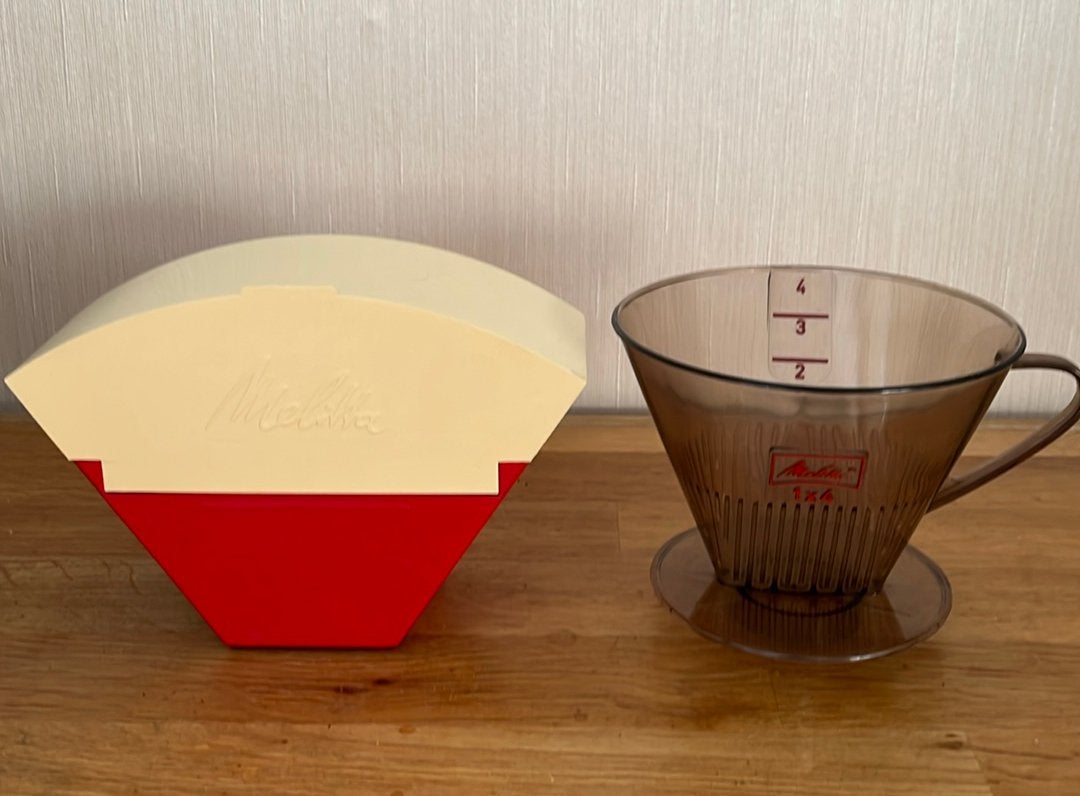 Melitta wandhouder & koffiefilter, Ophalen of Verzenden, Gebruikt
